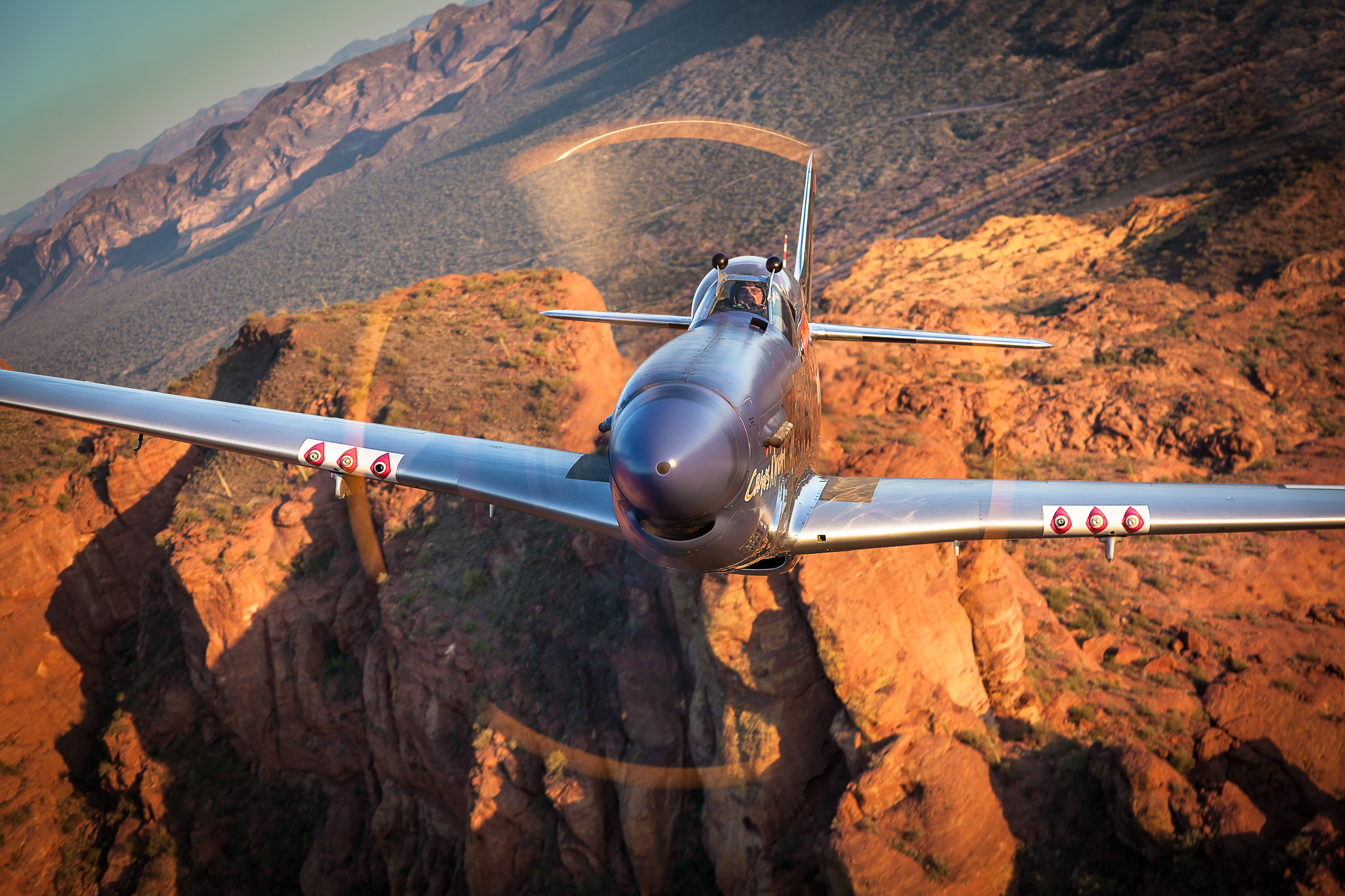 P-51 Mustang air-to-air